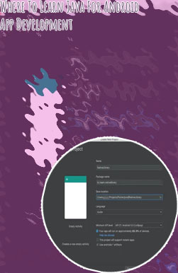 Create an android app with java