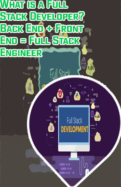 Web developer and full stack developer
